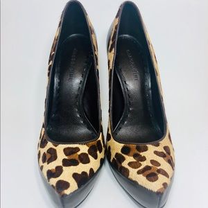 Gianni Bini Leopard calfskin pump